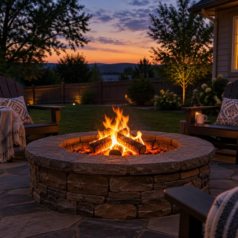 Mini Fire Pit Firewood Bundle